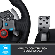 Load image into Gallery viewer, Logitech G Dual-Motor Feedback Driving Force G29 Gaming Racing Wheel with Responsive Pedals for PlayStation 5, PlayStation 4 and PlayStation 3 - Black
