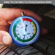 Load image into Gallery viewer, GODESON Tire Tread Depth Gauge with Dial Type Tire Tread Gauge
