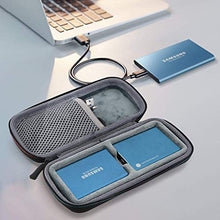 Load image into Gallery viewer, ProCase Shockproof Carrying Case + Silicone Cover Combo for Samsung T5 / T3 Portable SSD Bundle with Hard Travel Carrying Case for Samsung T5 / T3 Portable SSD
