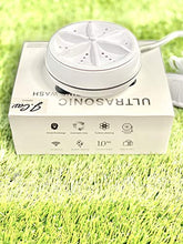 Load image into Gallery viewer, Mini Washing Machine - Portable Ultrasonic Waves, Bi Directional Rotating Compact Turbine, Bubbler- Sterilizes and Removes Dirt, Turbo Washer for Travel, Business, Apartment, Personal Laundry, 
