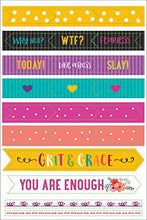 Load image into Gallery viewer, Essentials Planner Stickers -- Wake Up Kick Ass Repeat (Set of 150 Stickers)
