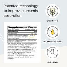 Load image into Gallery viewer, Integrative Therapeutics Theracurmin HP - Curcumin -Turmeric Supplement - for Muscle Recovery and Relief of Minor Pain Due to Occasional Overuse* - Vegan - Dairy Free - Gluten Free - 120 Capsules

