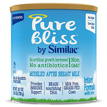 Load image into Gallery viewer, Pure Bliss by Similac Infant Formula, Modeled After Breast Milk, Non-GMO Baby Formula, 24.7 ounces, (Pack of 6)
