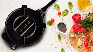 Tortillada – Premium Cast Iron Tortilla Press with Recipes E-Book (10 Inch)