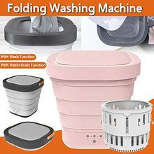 Load image into Gallery viewer, ZQW 2020 Upgraded Portable Washing Machine, Folding Fully automatic Laundry Machine, Turbine Washer, USB Cable, Low Noise, Mini Washing Machine for Camping, Apartments, Dorms, Business Trip
