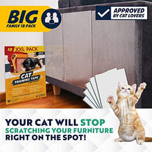 Load image into Gallery viewer, Panther Armor Cat Scratch Deterrent Tape – Double Sided Sofa Anti Scratching Sticky Tape – Couch Corner Anti Cat Scratch Furniture Protectors from Cats - Cat Couch Protector - Couch Protector for Cats
