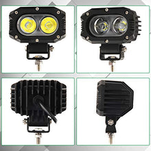 Load image into Gallery viewer, CO LIGHT LED Flood Lights Pods 2pcs 4inch 48W Flood Beam Fog Lights for Motorcycle ATV LED Work Light for Truck SUV UTV Boat Tractor Forklift 3 Years After-sale, 914Z-Flood-2pcs
