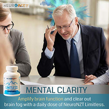 Load image into Gallery viewer, Limitless – NZT Nootropic Brain Booster Supplement – Enhance Focus, Boost Concentration &amp; Improve Memory | Mind Enhancement with Amino Acids &amp; DHA for Neuro Energy &amp; IQ – 30 Day Supply - Made in USA
