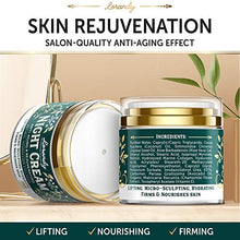 Load image into Gallery viewer, Night Cream for Face - Collagen &amp; Retinol Cream for Face with Hyaluronic Acid - Anti-Aging Face Moisturizer for Women &amp; Men - Night Wrinkle Cream for Face - Anti Aging Cream for Women - 1.7 fl oz
