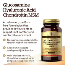 Load image into Gallery viewer, Solgar – Glucosamine Hyaluronic Acid Condroitin MSM (Shellfish-Free) 120 Tablets
