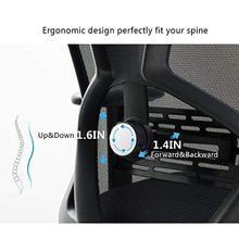 Load image into Gallery viewer, Ticova Ergonomic Office Chair - High Back Desk Chair with Adjustable Lumbar Support &amp; Thick Seat Cushion - 140°Reclining &amp; Rocking Mesh Computer Chair with Adjustable Headrest, Armrest
