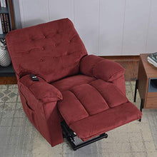 Load image into Gallery viewer, Lift Chairs for Elderly - Lift Chairs Recliners Lift Sofa Electric Recliner Chairs with Remote Control Soft Fabric Lounge
