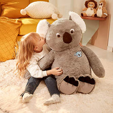 Load image into Gallery viewer, IKASA Large Koala Stuffed Animal Giant Soft Plush Toy for Kids - Cute Huge Jumbo Kawaii Fluffy Plushy Big Size Koala Fat Oversized Plushie - Gifts for Girls Boys Girlfriend (Gray, 30 inches)
