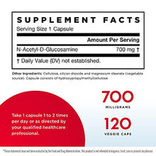 Load image into Gallery viewer, Jarrow Formulas N-A-G 700 mg - 120 Veggie Caps - N-Acetyl Glucosamine - Versatile Form of Glucosamine - Supports Joint &amp; Intestinal Health - Up to 120 Servings
