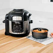 Load image into Gallery viewer, Ninja FD401 Foodi 8-Quart 9-in-1 Deluxe XL Pressure Cooker, Broil, Dehydrate, Slow Cook, Air Fryer, and More, with a Stainless Finish
