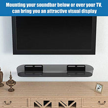 Load image into Gallery viewer, Soundbar Mount for Sonos Beam Wall Mount Bracket Compatible with Sonos Beam Sound Bar Mounts Mounting Bracket, Black
