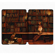 Load image into Gallery viewer, Ayotu Case for All-New Kindle (10th Gen, 2019 Release) - PU Leather Cover with Auto Wake/Sleep-Fits Amazon All-New Kindle 2019 (not fit Kindle Paperwhite or Kindle Oasis), The Library
