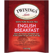 Load image into Gallery viewer, Twinings English Breakfast Black Tea Bags, 100 Count (Pack of 1)
