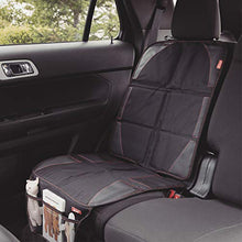 Load image into Gallery viewer, Diono Ultra Mat Pack Full Size Car Seat Protectors For Under Car Seat, Crash Tested With Premium Ultra Thick Padding For Durable, Water Resistant Protection, Includes 3 Mesh Storage Pockets
