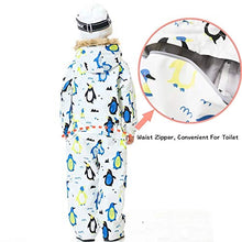 Load image into Gallery viewer, Bluemagic Big Kid&#39;s One Piece Snowsuits Ski Suits Waterproof Overalls Jackets Snowboarding,Water Color,160cm
