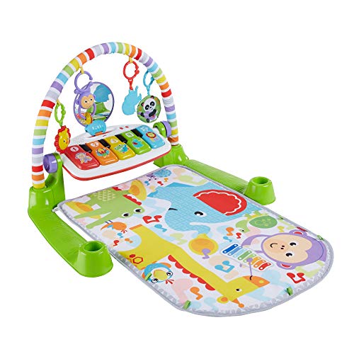 Fisher-Price Deluxe Kick 'n Play Piano Gym, Green, Gender Neutral (Frustration Free Packaging)