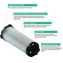 Load image into Gallery viewer, Crucial Vacuum Replacement Vacuum Filter Compatible with Hoover Part # 2KE2110000,2-KE2110000,2- KE2110-000 &amp; Models C2401, C2401010, RY4001 Pair with HEPA Style 7.5” x 3.1” x 3.1” - Bulk (4 Pack)
