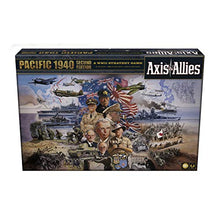 Load image into Gallery viewer, Hasbro Gaming Avalon Hill Axis &amp; Allies Pacific 1940 Second Edition WWII Strategy Board Game, with Extra Large Gameboard, Ages 12 and Up, 2-4 Players, English Version, Brown
