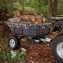 Load image into Gallery viewer, Ohio Steel 4048P-HYB Poly Swivel Hybrid Dump Cart, 15 cu.ft, 1250 lb Load Capacity
