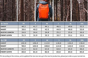 Polydeer Women's Lightweight Waterproof Raincoat Breathable Windbreaker Jacket Active Outdoor Hooded Trench Coats Long Poncho (Green,XS)