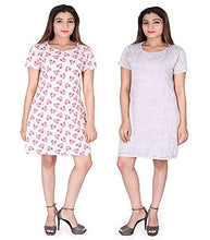 Load image into Gallery viewer, Casa Haus Sofie &amp; Sam Premium Cotton 2pk Combo Size S Women's Long Tee, Mcky-Lght Burn Out
