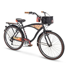 Load image into Gallery viewer, Huffy Panama Jack 26" Men's Beach Cruiser Bike, Black
