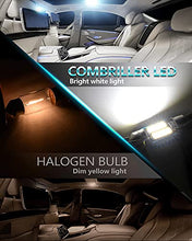 Load image into Gallery viewer, Combriller DE3175 Led Bulb DE3021 DE3022 Led Festoon Bulb 31MM Led Bulb 6500K White Super Bright, Canbus Error Free Festoon Led Bulb For Interior Dome Light, Map Light, License Plate Lights, Pack Of 4
