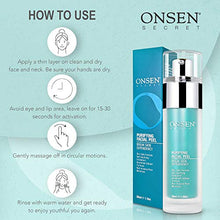 Load image into Gallery viewer, Onsen Exfoliating Peeling Gel - Daily Gentle Face Exfoliator, Dark Spot Remover, Organic Facial Peel for Sensitive Skin, Natural Whitening Peeling Gel for Women, 1.7 fl oz/50 ml
