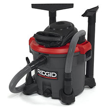 Load image into Gallery viewer, RIDGID 50323 1200RV Wet Dry Vacuum, 12-Gallon Shop Vacuum with 5.0 Peak HP Motor, Casters, Pro Hose, Drain, Blower Port, Accessory Storage
