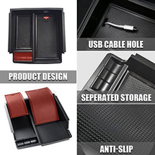 Load image into Gallery viewer, Mabett for Ford Bronco Accessories 2021 2022 Center Console Organizer Insert Tray Armrest Storage Box
