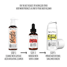 Load image into Gallery viewer, Body Merry Anti-Aging Vitamin C Serum with Hyaluronic Acid for face, w Vit C 22%, Retinol 2.5%, CoQ10, Astaxanthin &amp; Niacinamide to Fight Wrinkles, Fine Lines, Acne &amp; Dark Spots
