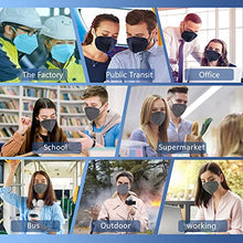Load image into Gallery viewer, Face Mask Kn95 Masks for Protection 50 Pcs K95 Face Masks kn95 Cup Dust Safety Masks 5-Ply Breathable Comfortable Facemask for Outdoor
