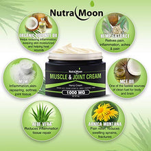 Load image into Gallery viewer, Hemp Pain Relief Cream Organic Hemp + MSM + Arnica + Coconut Oil Relieve Muscle, Joint &amp; Arthritis Pain Hemp Cream for Pain 4oz
