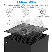 Load image into Gallery viewer, Dust Filter Cover Top Case Dust Proof Filter Cover for Xbox Series X- 2 Pack and Wireless Controller Keyboard for Xbox Series X/Series S/Xbox One/S/Controller Gamepad
