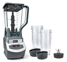 Load image into Gallery viewer, Ninja BL660 Professional Countertop Blender with 1100-Watt Base, 72 Oz Total Crushing Pitcher and (2) 16 Oz Cups for Frozen Drinks and Smoothies, Gray
