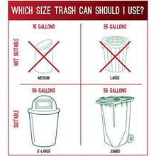 Load image into Gallery viewer, ToughBag Trash Bags, For 55 Gallon, 50 Count

