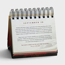 Load image into Gallery viewer, DaySpring Flip Calendar - Billy Graham Wisdom for Each Day - 75669 , Brown
