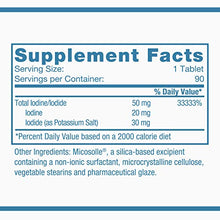 Load image into Gallery viewer, Optimox Iodoral 50 mg - Original High Potency Lugol Solution Iodine Nutritional Supplement - Energy and Thyroid Support - 90 Tablets
