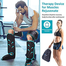 Load image into Gallery viewer, Sotion Pro Leg Massager, for Circulation and Relaxing Muscles,Foot Calf Thigh Massage Air Compression Machine with Convenient Travel Bag,Sequential Therapy Device Gifts for Dad and Mom
