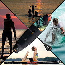 Load image into Gallery viewer, Hurley PhantomTour 10' 6" Stand Up Paddle Board with Hikeable Backpack, Air Pump, Adjustable Floating Paddle, Coiled Leash, Fin &amp; Repair Kit (Paradise)
