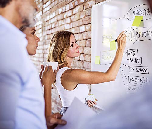 Load image into Gallery viewer, 48 x 36 Inch Large Magnetic Dry Erase Board with Pen Tray| Wall-Mounted Aluminum Portable Message Presentation White Board for Kids, Students & Teachers