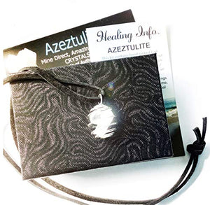 Azeztulite & Danburite Power Necklace with Certificate of Authenticity