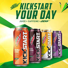 Load image into Gallery viewer, Mountain Dew Kickstart, Fruit Punch, 16 Fl Oz (12 Count)
