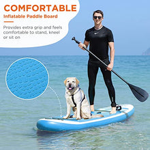 Load image into Gallery viewer, SYCEES 10’10”x30”x6”, 308lbs Capacity, All-Around Inflatable Stand Up Paddle Board - Stable, Versatile, Durable and Lightweight SUP for All Skill Levels (Blue)
