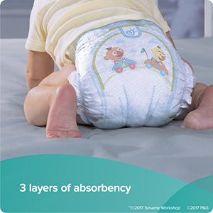 Diapers Size 6, 144 Count - Pampers Baby Dry Disposable Baby Diapers, ONE MONTH SUPPLY